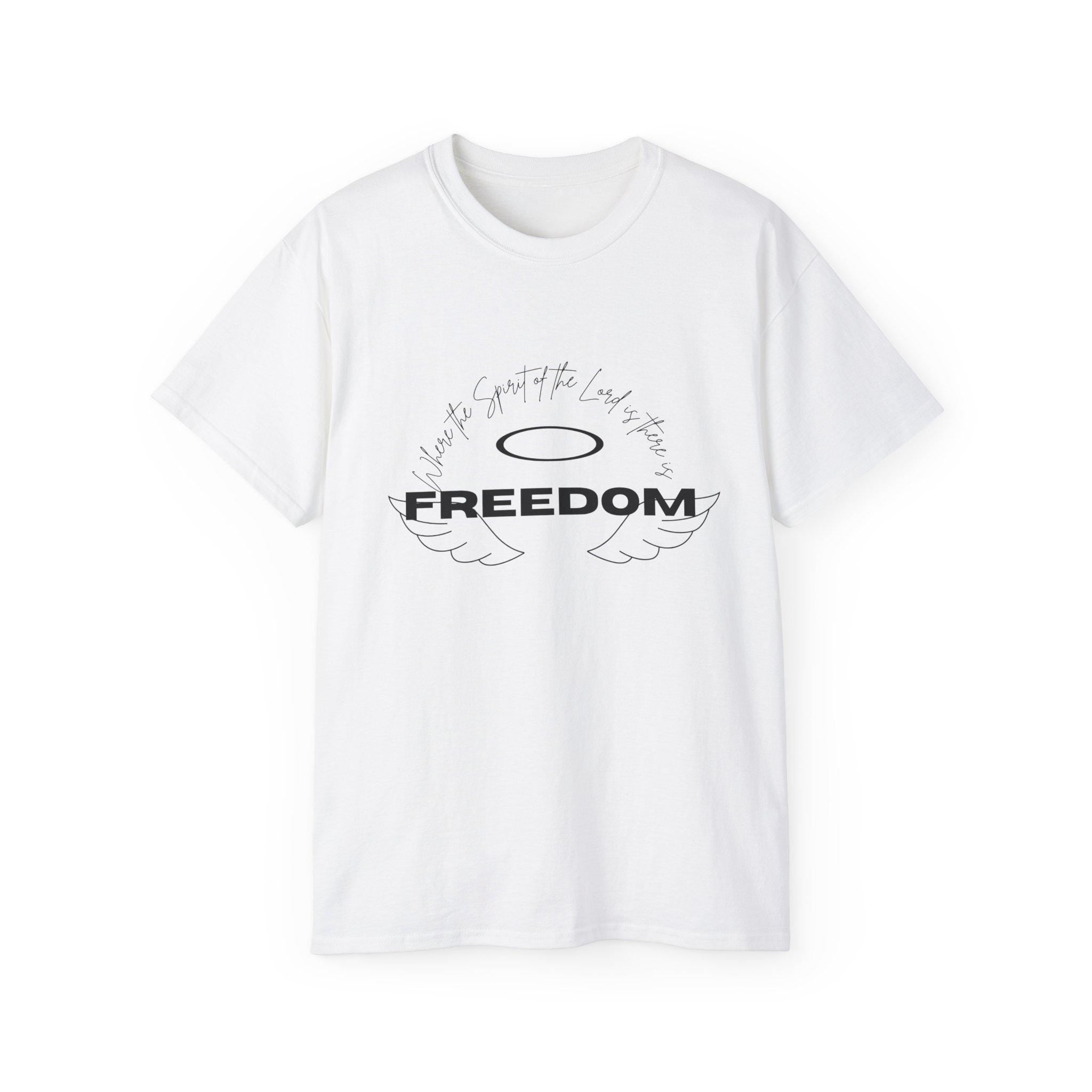 Freedom Winged Unisex Tee | Gift for Freedom Lovers, Casual Wear, Motivational Shirt, Everyday Essentials, Cozy Style