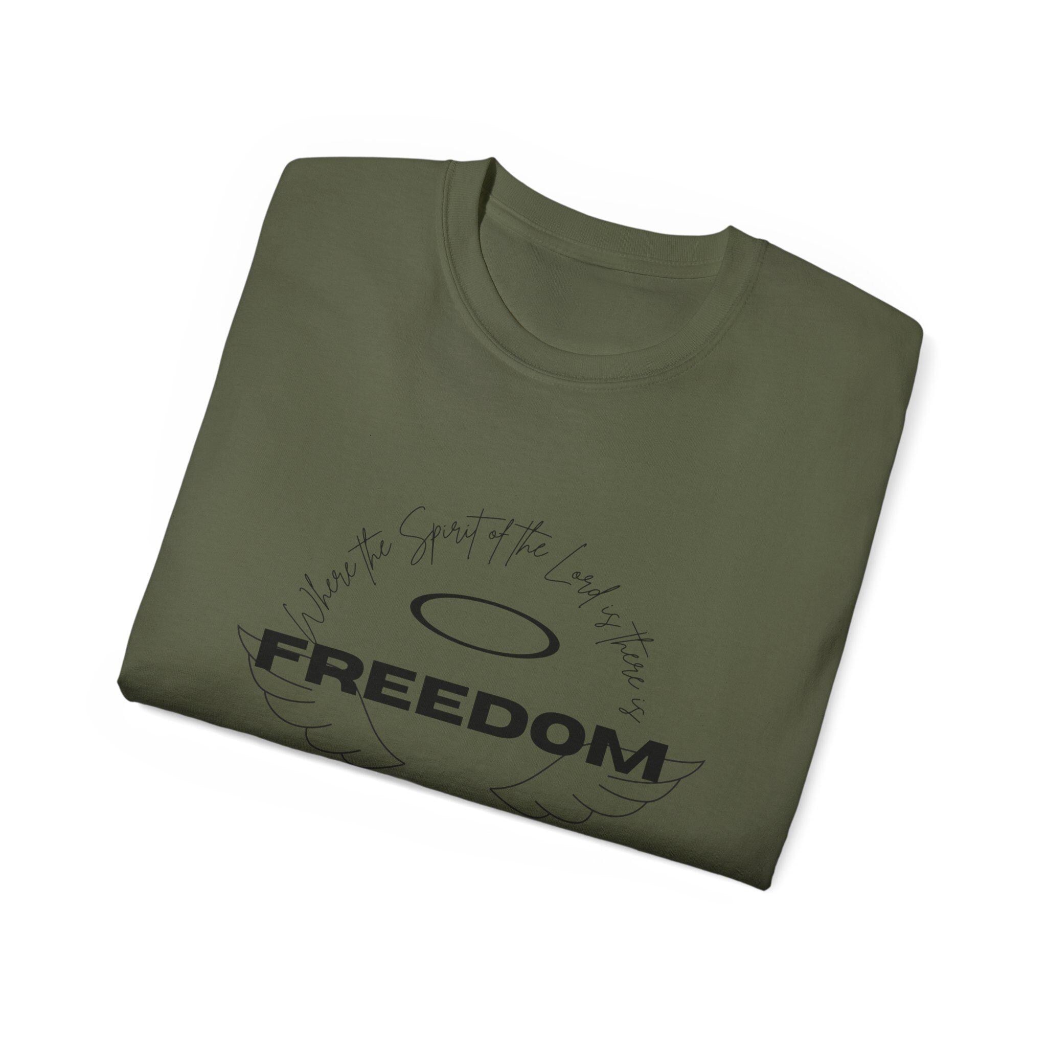 Freedom Winged Unisex Tee | Gift for Freedom Lovers, Casual Wear, Motivational Shirt, Everyday Essentials, Cozy Style