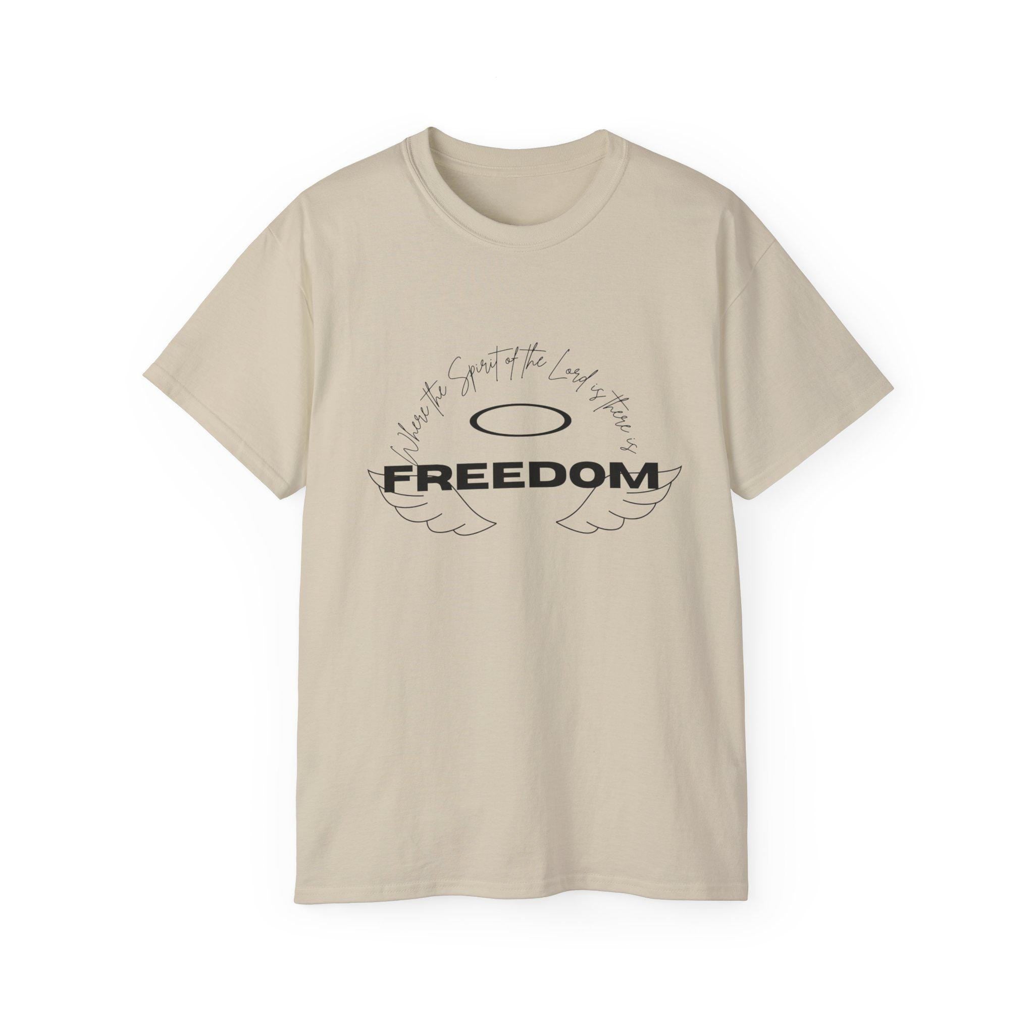 Freedom Winged Unisex Tee | Gift for Freedom Lovers, Casual Wear, Motivational Shirt, Everyday Essentials, Cozy Style