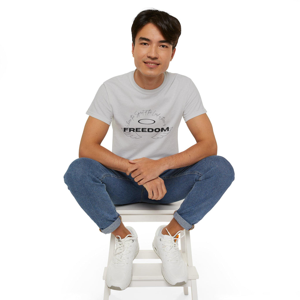Freedom Winged Unisex Tee | Gift for Freedom Lovers, Casual Wear, Motivational Shirt, Everyday Essentials, Cozy Style