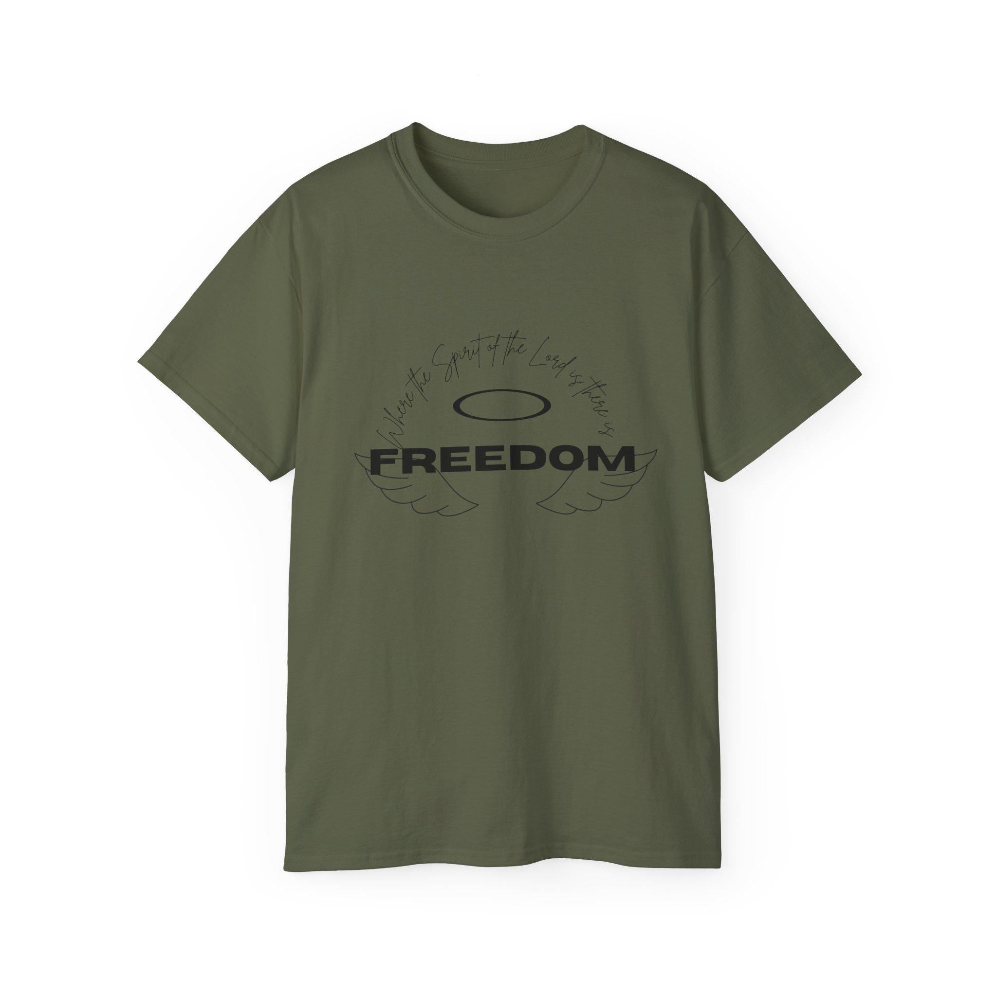 Freedom Winged Unisex Tee | Gift for Freedom Lovers, Casual Wear, Motivational Shirt, Everyday Essentials, Cozy Style