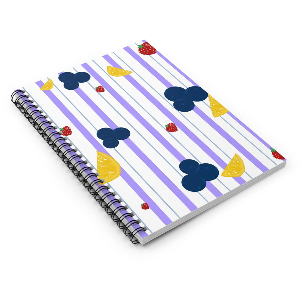 Colorful Fruit Spiral Notebook - Perfect for Journaling, School, Note-taking, Gifts, Summer Vibes, Study Essentials
